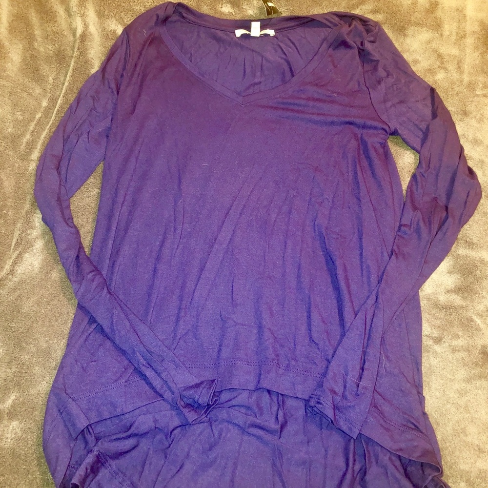 Flowy jersey soft long sleeved T-Shirt